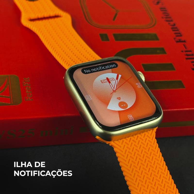 Smatwatch WS 25 Mini 42mm com 4 Pulseiras