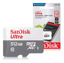 Cartão de Memória Sandisc Ultra 32GB, 64GB, 128GB,512GB