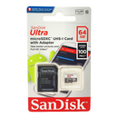 Cartão de Memória Sandisc Ultra 32GB, 64GB, 128GB,512GB
