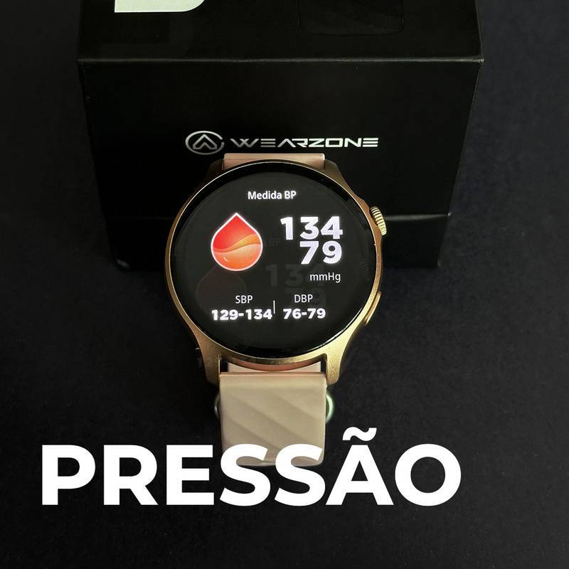 Smartwatch Life a Prova D'gua  1ATM Amoled Bateria de Longa Duração 100 Modos de Esporte