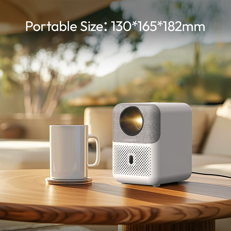 BYINTEK LOVE U4 Smart Mini Projetor de Home Theater 4K 1080P Vídeo Android WIFI