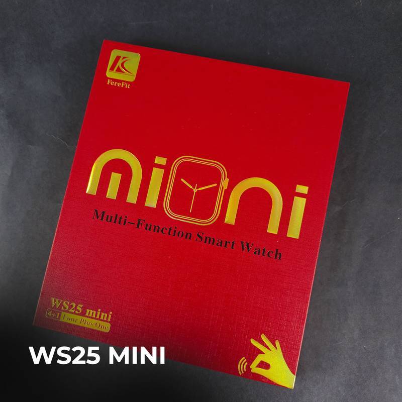 Smatwatch WS 25 Mini 42mm com 4 Pulseiras