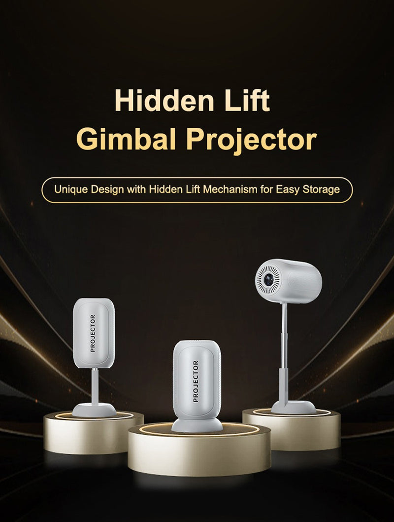 Projetor Portátil Android 11.0 1080p com Suporte Fresstyle