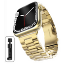 Pulseira de Aço 3 Elos 42mm/44mm/45mm/47mm/49mm