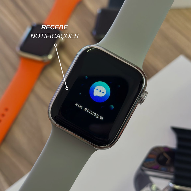 H9 Smartwatch Capa e 3 Pulseiras