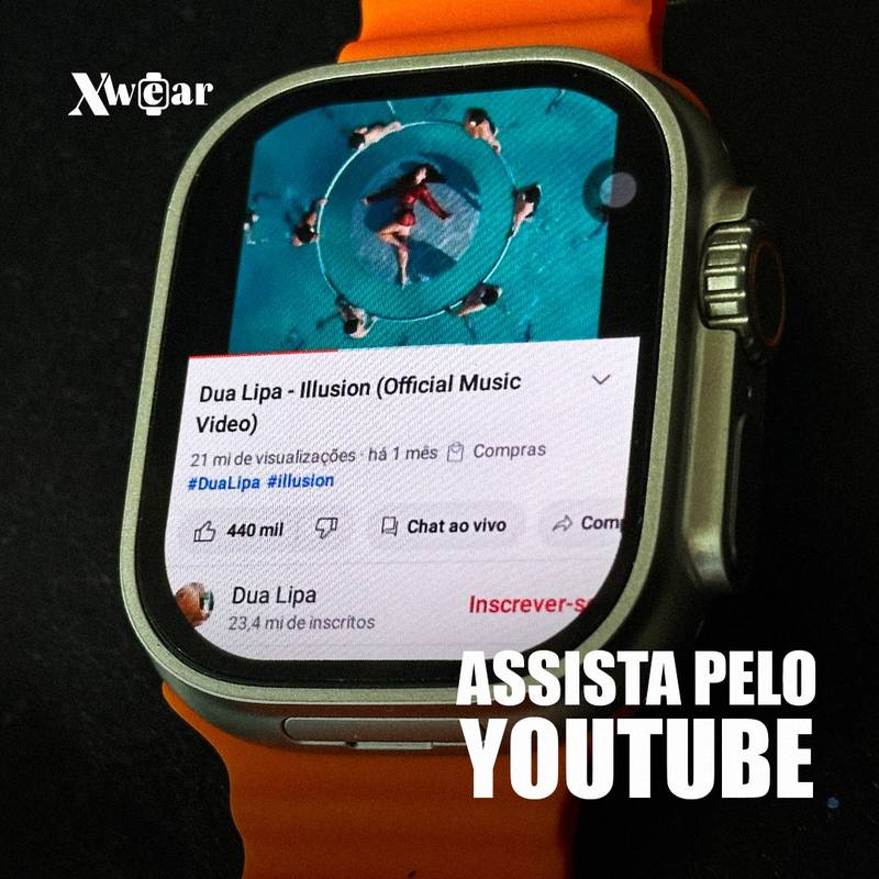 Smartwatch Horizon Pro Tela Amoled 2GB Ram +16GB