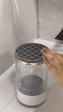 Limpador de Pinceis Maquiagem Secador Automático USB.