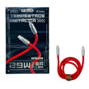 Cabo Tipo C  Lightning Tempestade Metálica LE-863CP