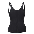 Colete Cinta Modeladora Dupla Compressão Redutor de Medidas Zíper Colchete