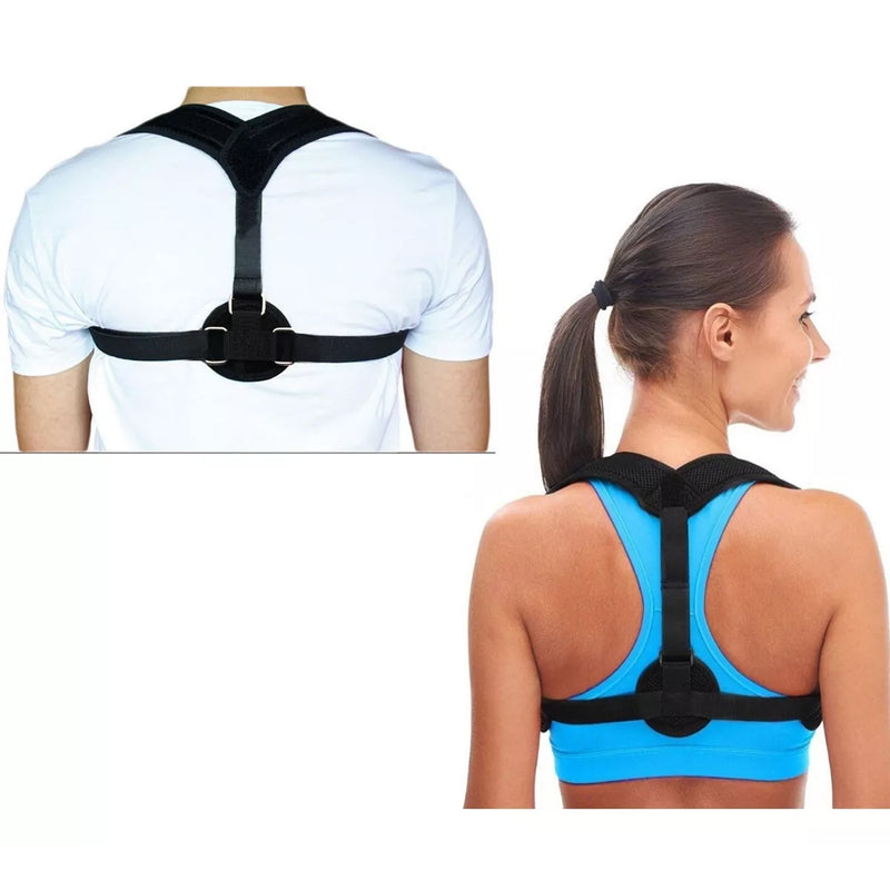 Colete Postural Magnético Ajustável com Suporte Ergonômico