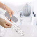 Escova para pés lixa profissional manicure e pedicure de aço