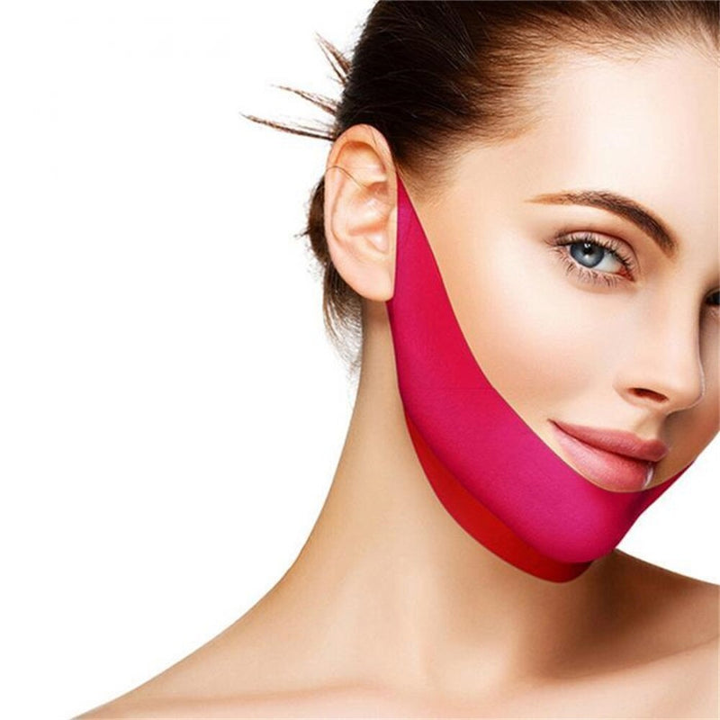Máscara Elimina Papada Define Contorno Facial V-Line