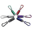 Mini Lanterna LED Chaveiro Mosquetão de Bolso Portátil Multifuncional