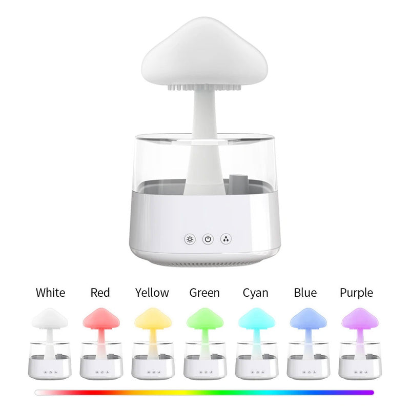 Difusor Rain Cloud Nuvem de Chuva RGB 300ML