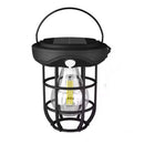 Luminária Lampião Recarregável Solar Com Sensor