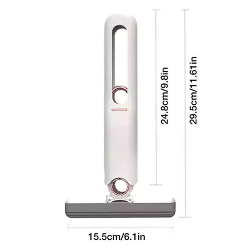 Mini Rodo Mop de Limpeza Dobrável e Pratico