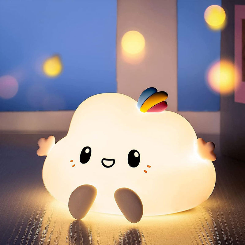 Luminária Touch Nuvem  LED RGB KR105