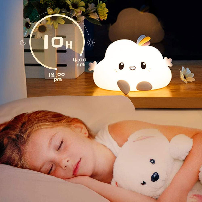 Luminária Touch Nuvem  LED RGB KR105