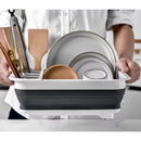 Escorredor Retrátil em Silicone Dobravel