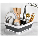 Escorredor Retrátil em Silicone Dobravel