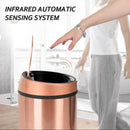 Lixeira Automática 12L Rose Gold com Sensor Inteligente Inox