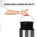 Lixeira Automática 12L Rose Gold com Sensor Inteligente Inox