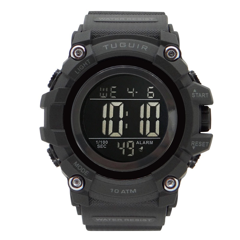 Relógio Masculino Tuguir 10ATM Digital TG109 Preto