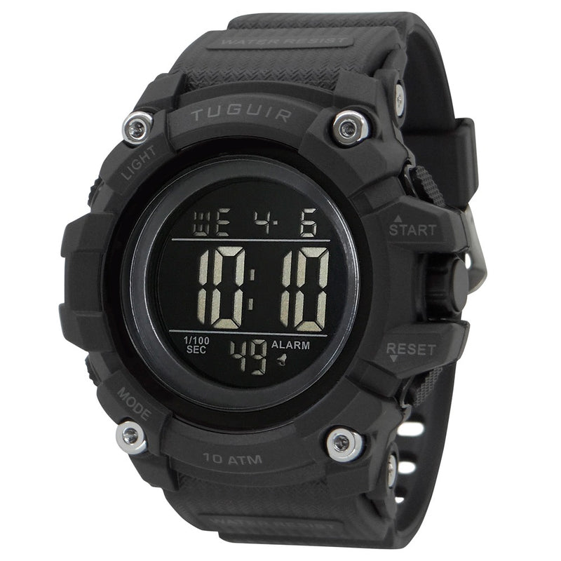 Relógio Masculino Tuguir 10ATM Digital TG109 Preto