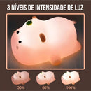 Luminária Infantil Led Siliconado Baby Hippo