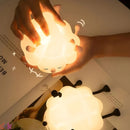 Luminária Infantil Led Siliconado Ovelha