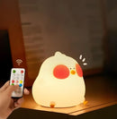 Luminária Infantil Led Siliconado Galinha