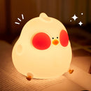 Luminária Infantil Led Siliconado Galinha