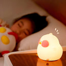 Luminária Infantil Led Siliconado Galinha