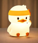 Luminária Infantil Siliconado Patinho
