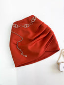 Short Saia Feminino Neoprene Ingrid