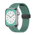 Pulseira de Silicone Magnética Dobrável 38mm/40mm/41mm