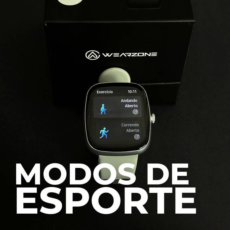 Smartwatch Easy A Prova D'água 1 ATM Bateria de longa duração100 Modos de Esporte