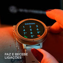 Smartwatch Wearzone Flare, GPS, 5ATM Aprova de água do mar, Resistência IP69k.