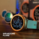 Smartwatch Wearzone Flare, GPS, 5ATM Aprova de água do mar, Resistência IP69k.
