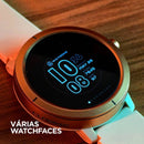 Smartwatch Wearzone Flare, GPS, 5ATM Aprova de água do mar, Resistência IP69k.