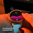 Smartwatch Wearzone Flare, GPS, 5ATM Aprova de água do mar, Resistência IP69k.